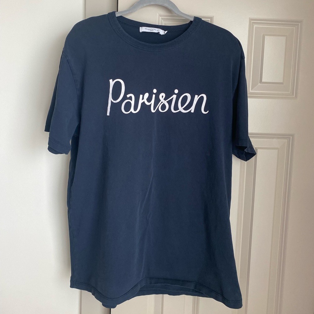 Mens Maison Kitsune Short Sleeve Tee